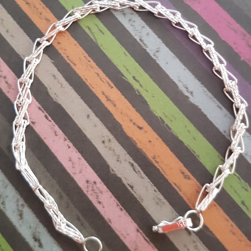 Victorian 950 Silver Bracelet Laila Moon Art #15